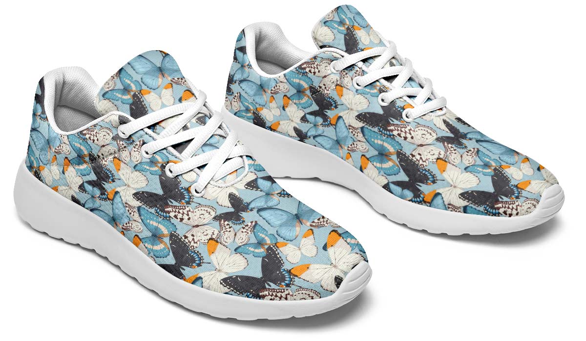 Beautiful Butterfly Pattern Sneakers