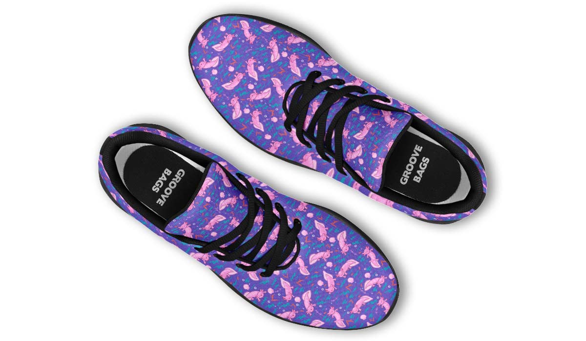 Cartoon Axolotl Sneakers