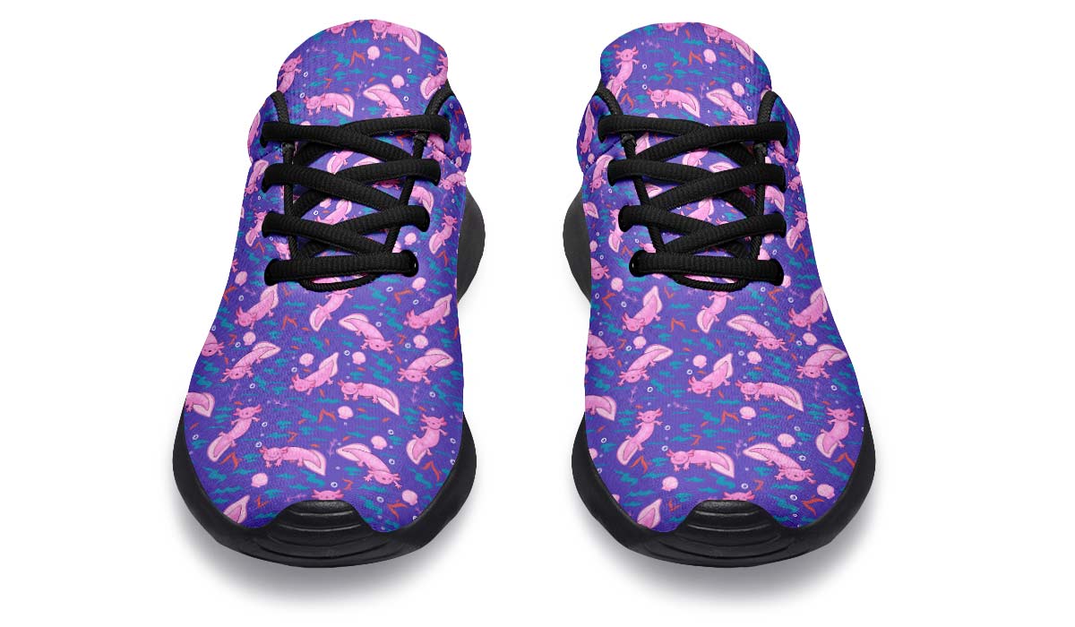 Cartoon Axolotl Sneakers