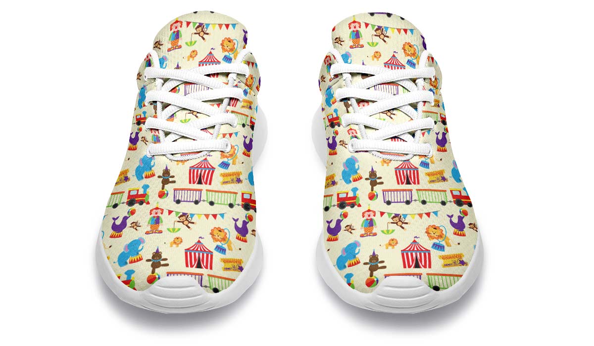 Circus Pattern Sneakers