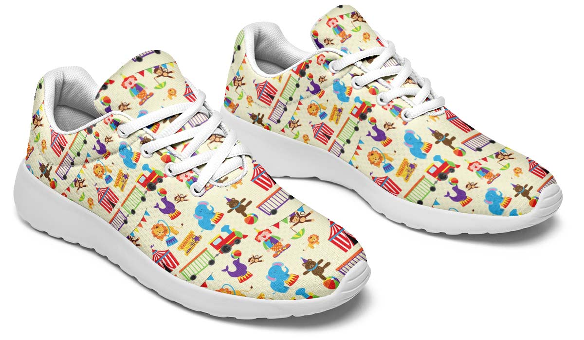 Circus Pattern Sneakers