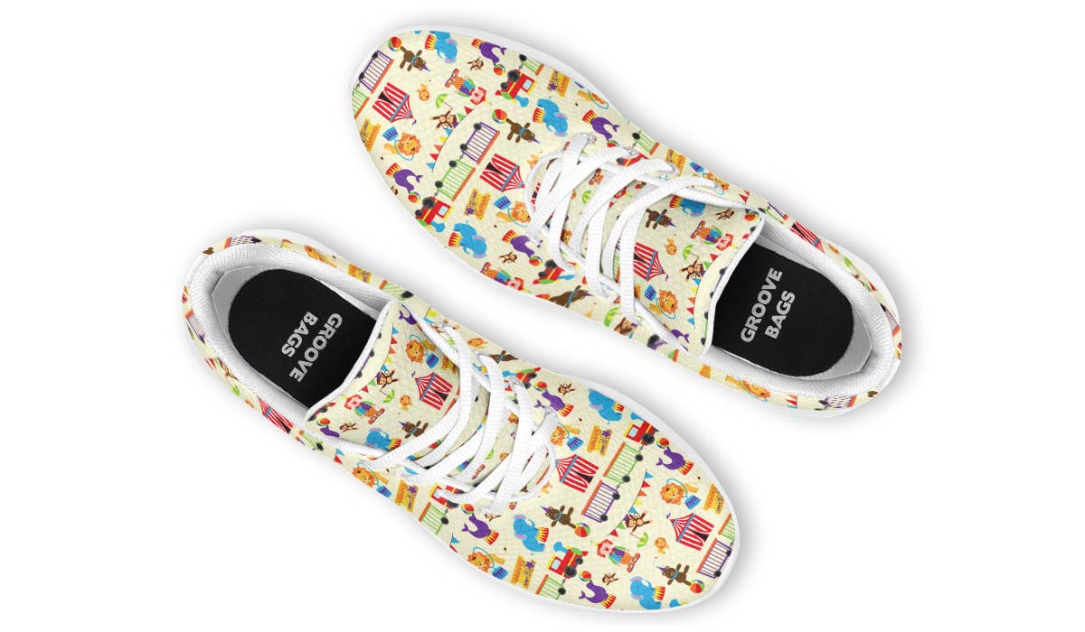 Circus Pattern Sneakers