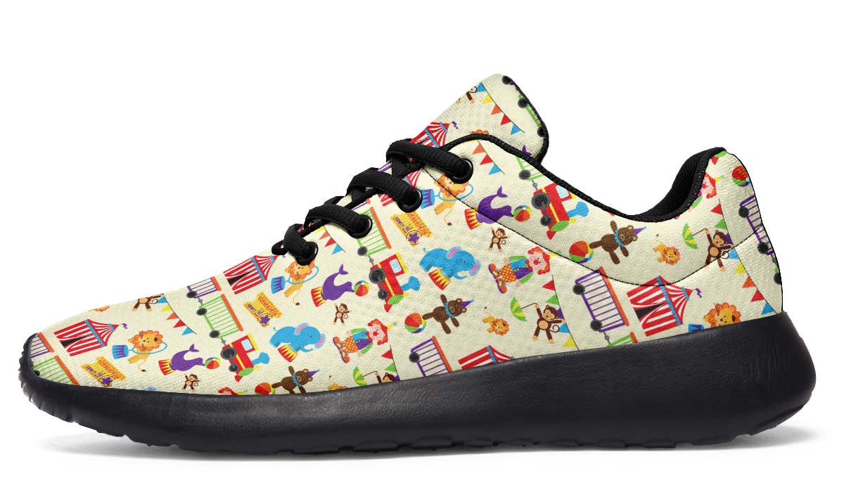 Circus Pattern Sneakers