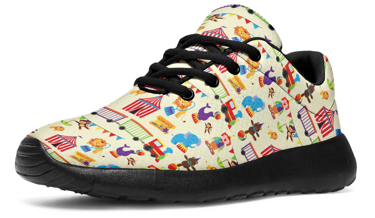 Circus Pattern Sneakers