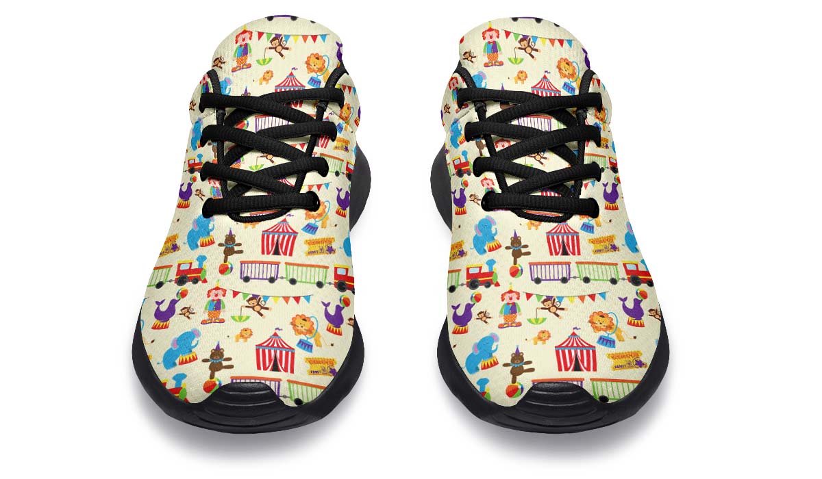 Circus Pattern Sneakers