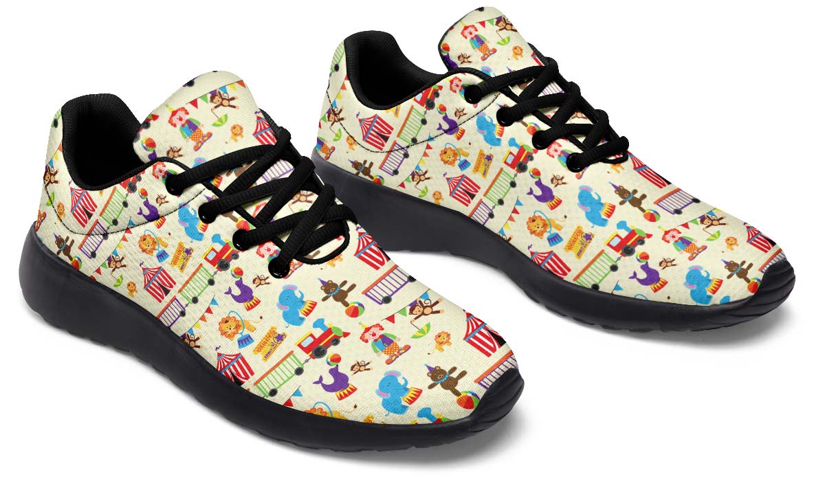 Circus Pattern Sneakers