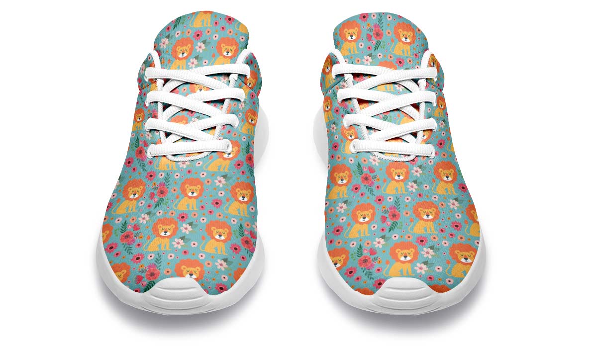 Cute Lion Pattern Sneakers
