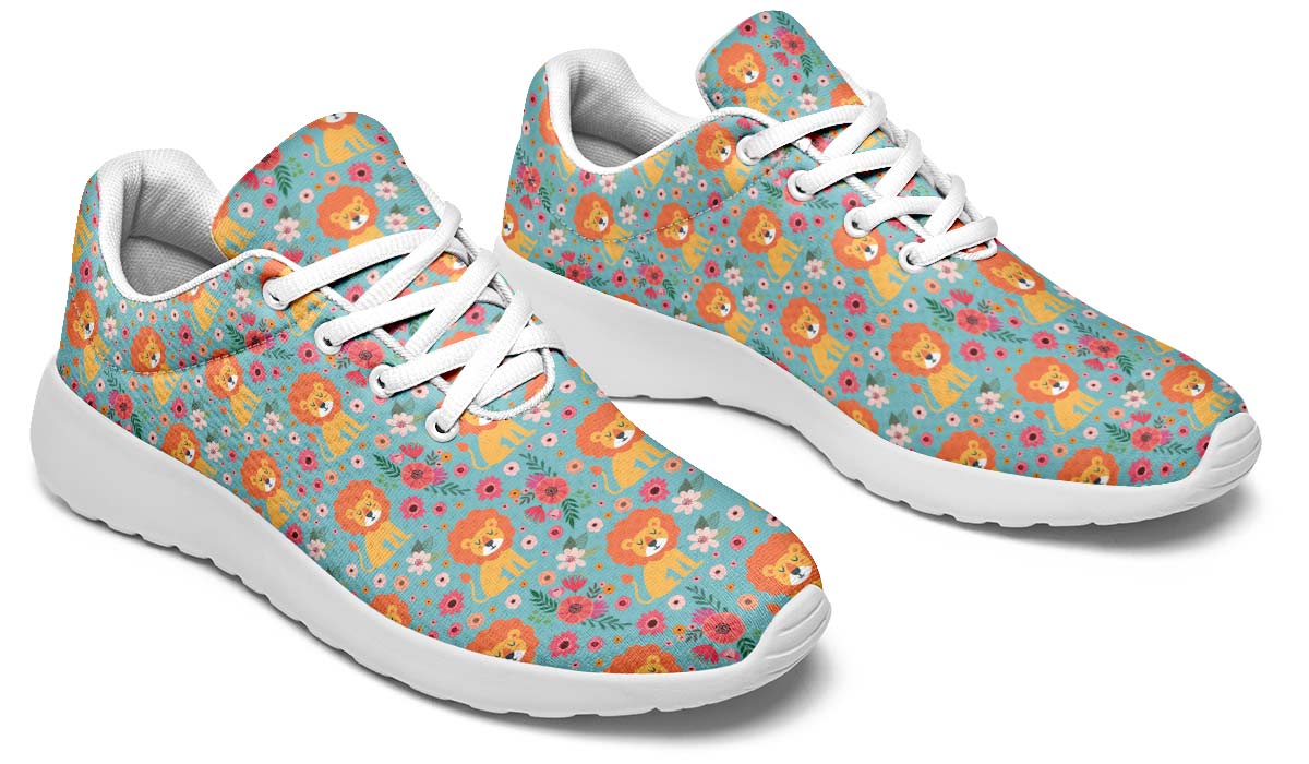 Cute Lion Pattern Sneakers