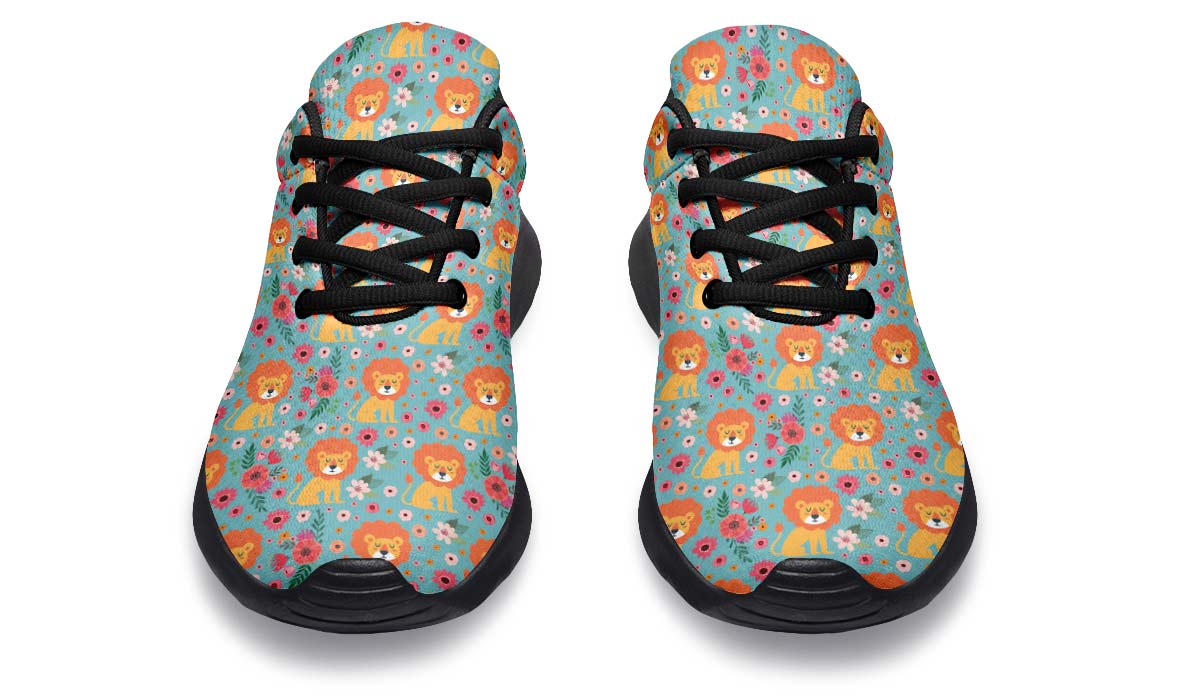 Cute Lion Pattern Sneakers