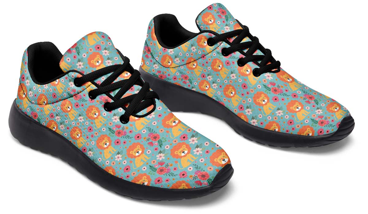 Cute Lion Pattern Sneakers