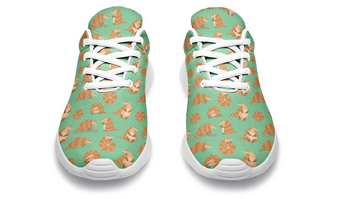 Cute Pangolin Pattern Sneakers
