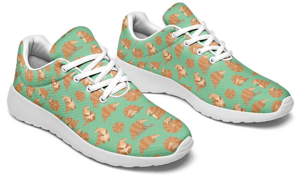 Cute Pangolin Pattern Sneakers