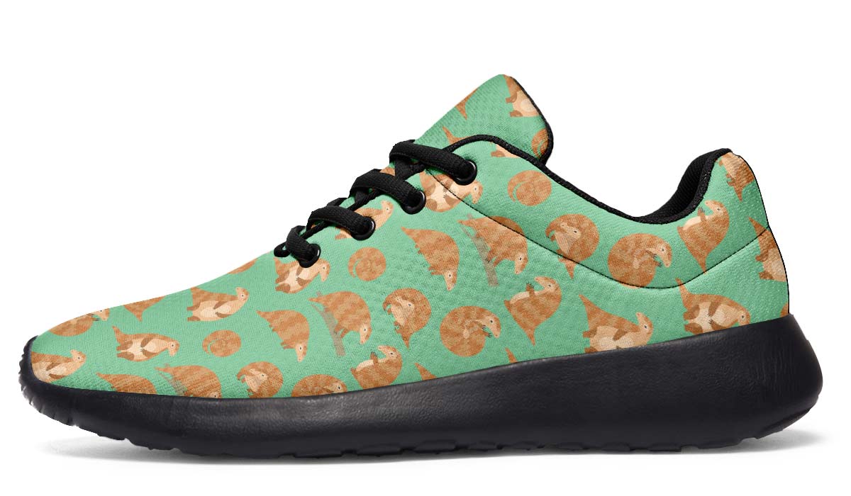 Cute Pangolin Pattern Sneakers