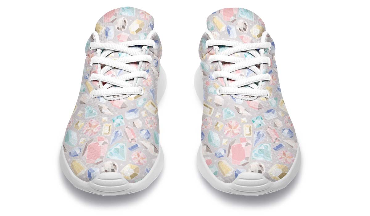 Diamond Pattern Sneakers