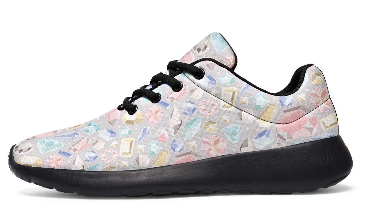 Diamond Pattern Sneakers