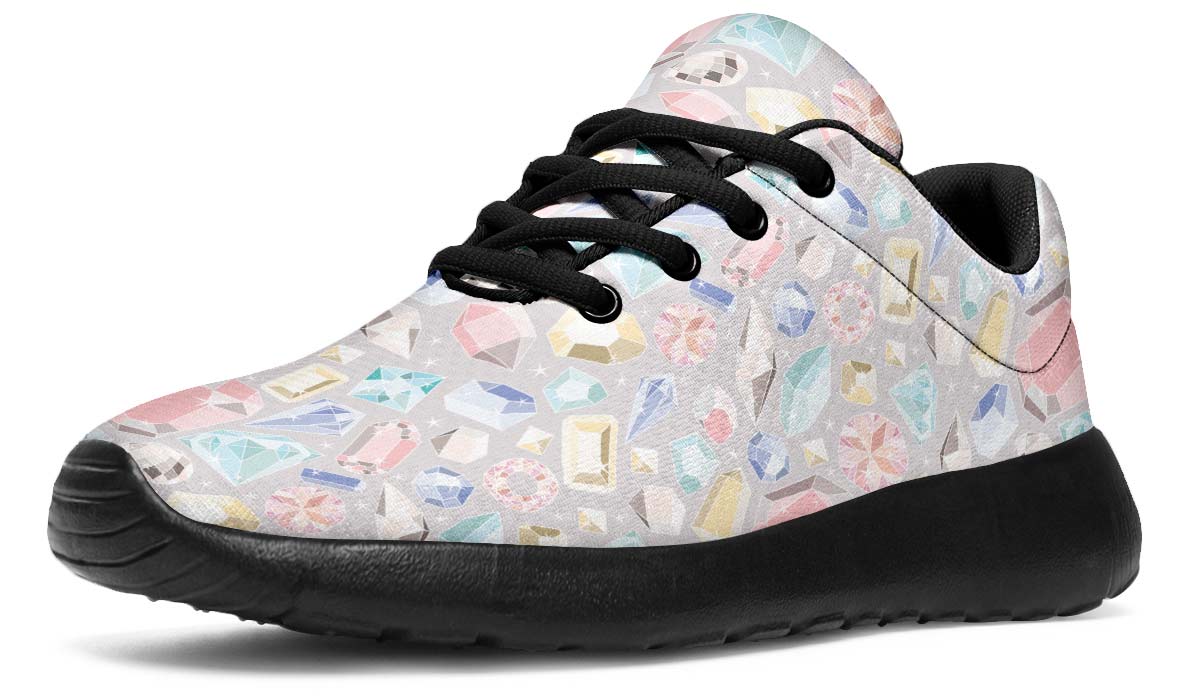 Diamond Pattern Sneakers