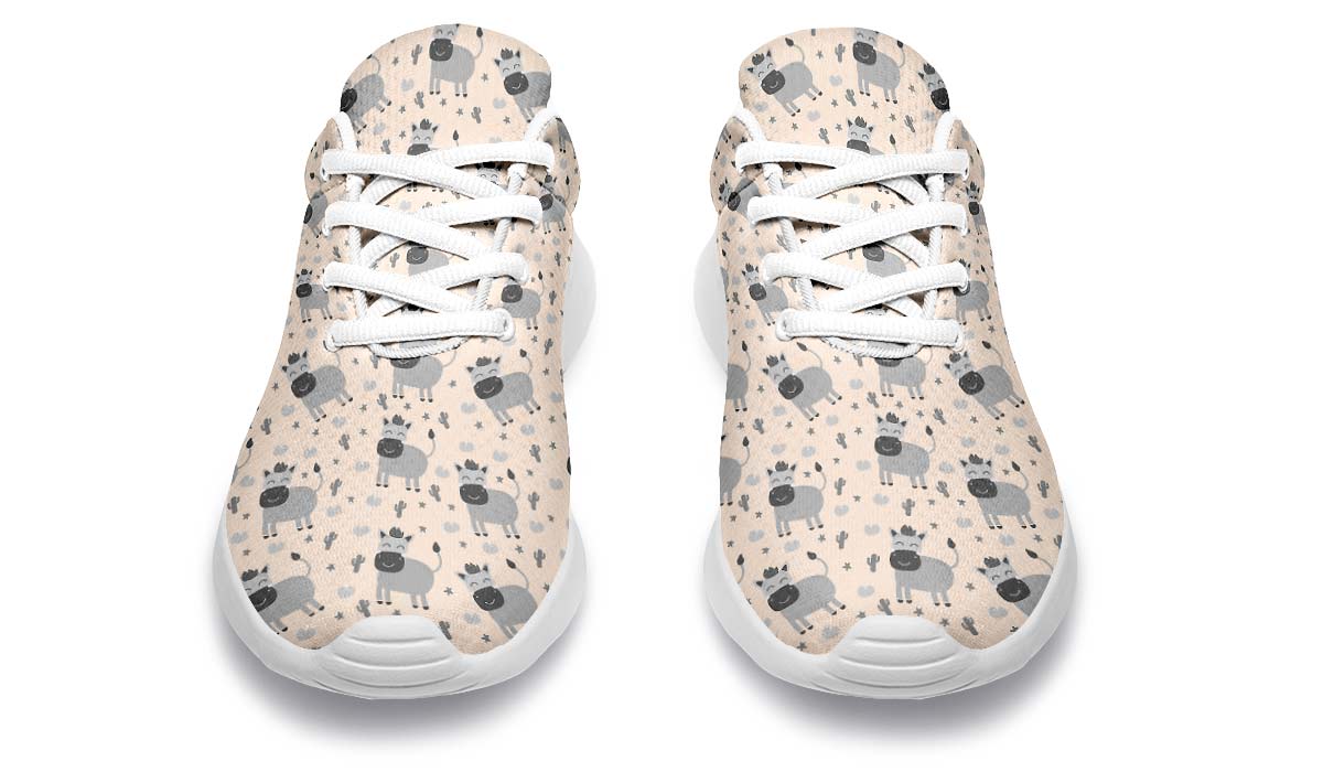 Donkey Pattern Sneakers