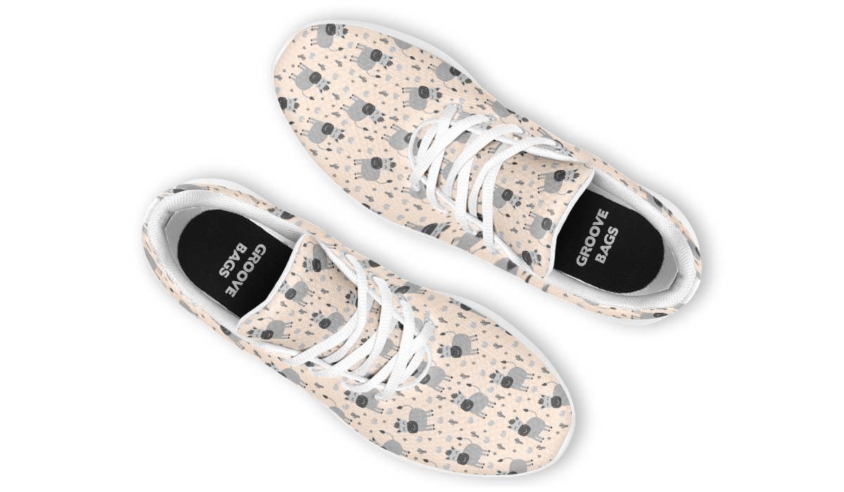 Donkey Pattern Sneakers