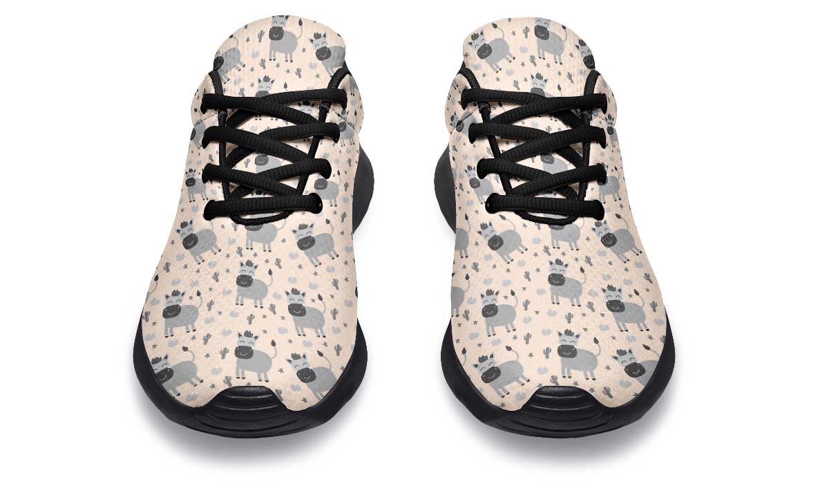 Donkey Pattern Sneakers