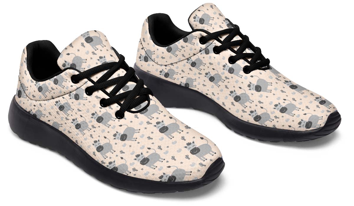 Donkey Pattern Sneakers