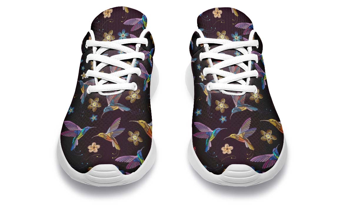 Embroidery Hummingbirds Sneakers