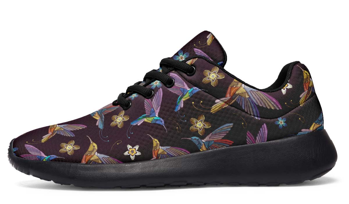 Embroidery Hummingbirds Sneakers