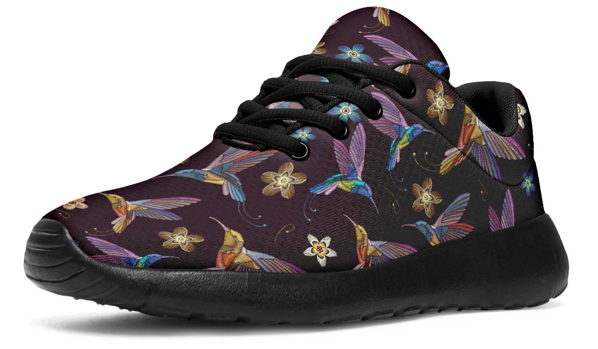Embroidery Hummingbirds Sneakers