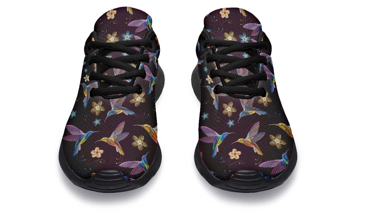 Embroidery Hummingbirds Sneakers