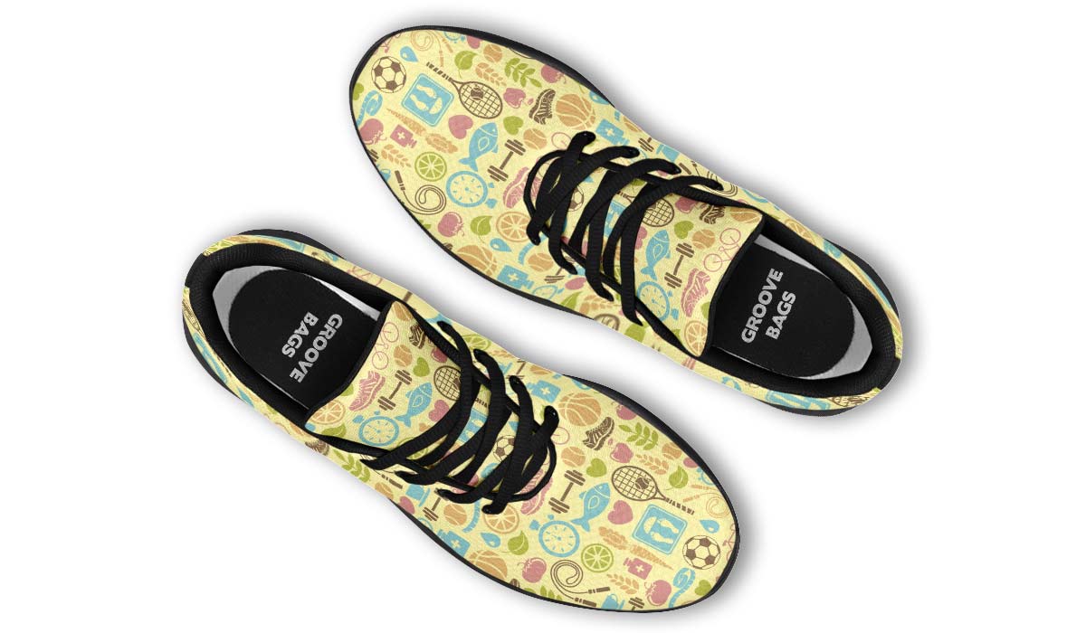 Fitness Training Pattern Sneakers
