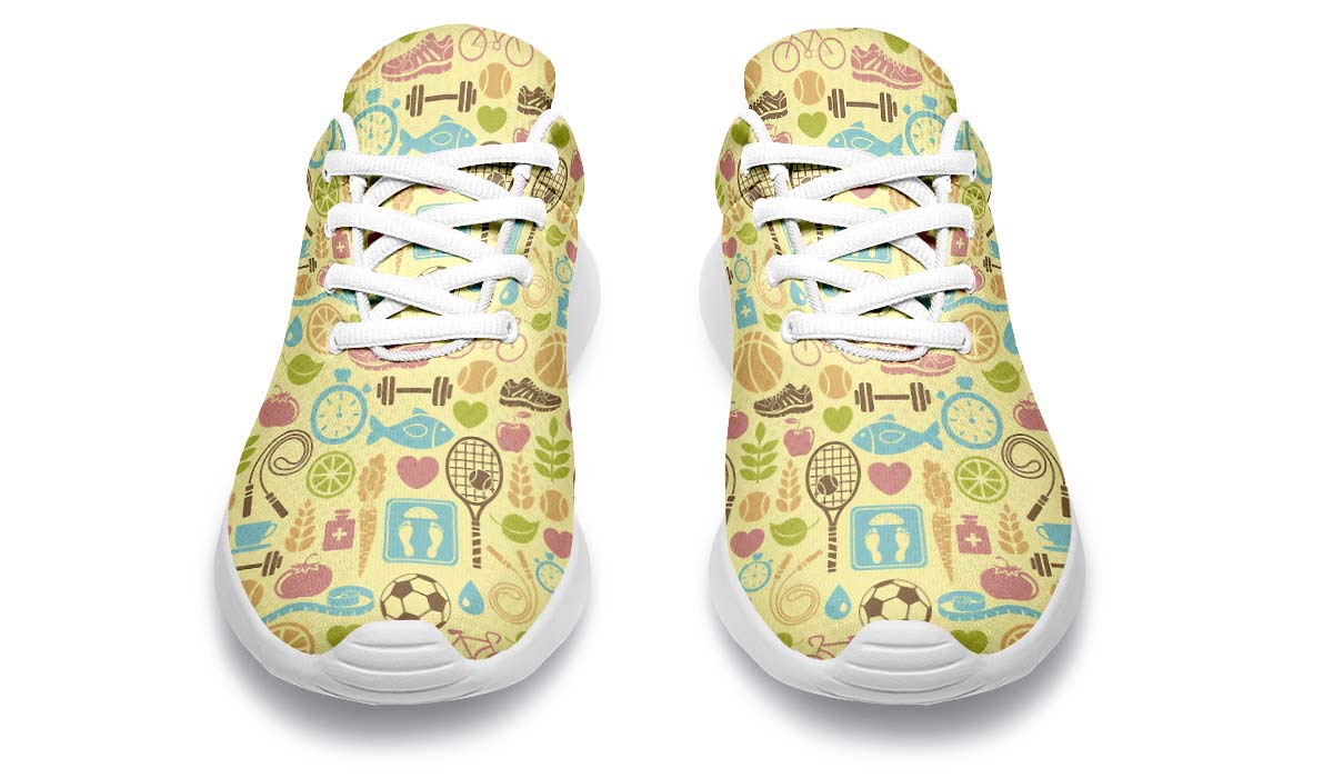 Fitness Training Pattern Sneakers