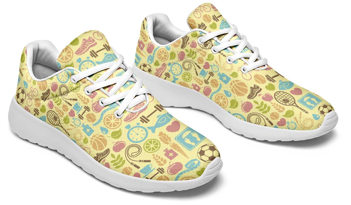 Fitness Training Pattern Sneakers