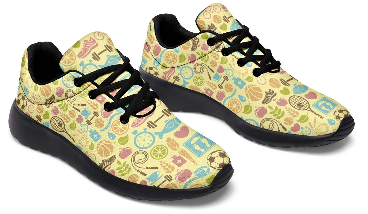 Fitness Training Pattern Sneakers