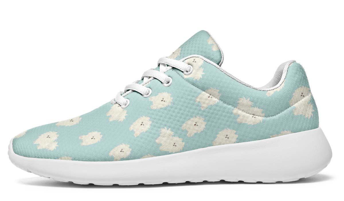 Fluffy American Eskimo Sneakers