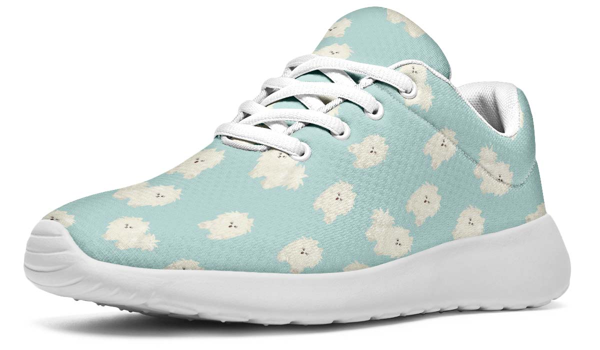 Fluffy American Eskimo Sneakers