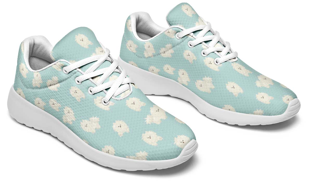Fluffy American Eskimo Sneakers