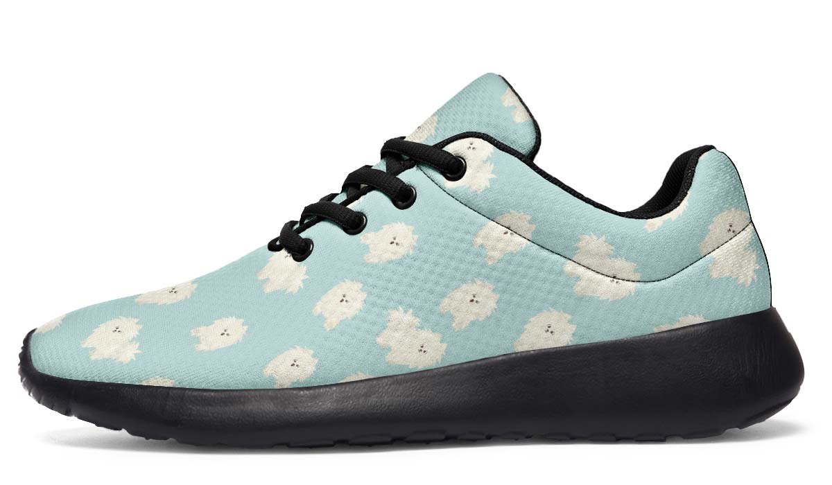 Fluffy American Eskimo Sneakers