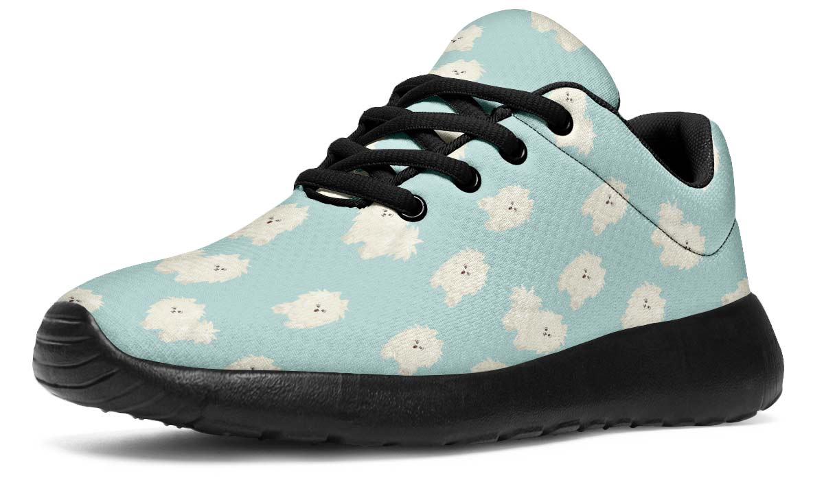 Fluffy American Eskimo Sneakers