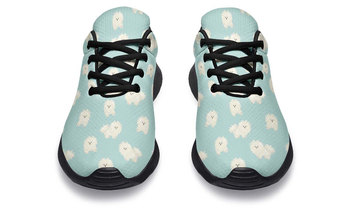 Fluffy American Eskimo Sneakers