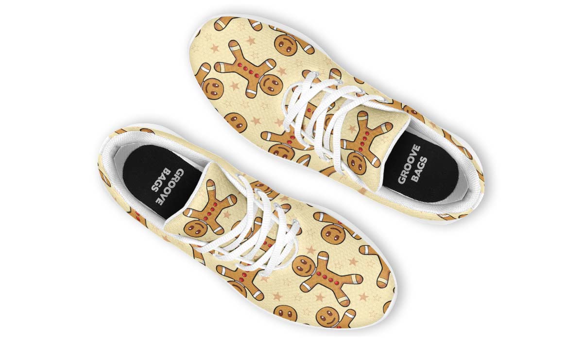 Gingerbread Pattern Sneakers