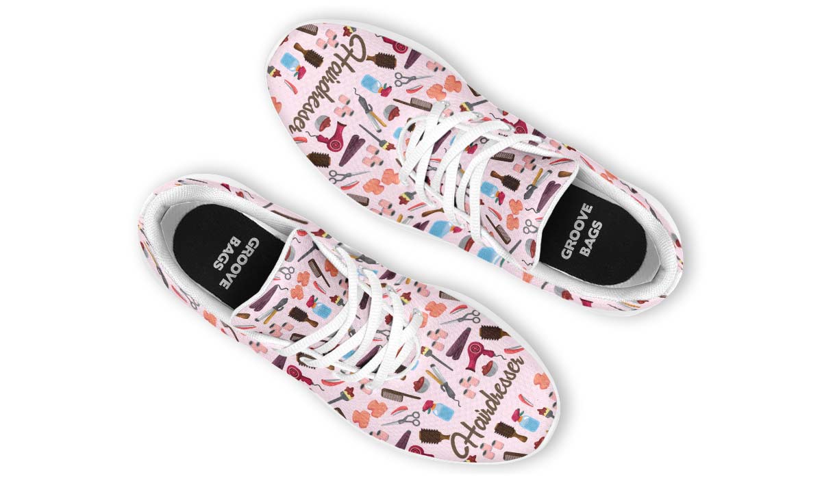 Hairdresser Pattern Sneakers