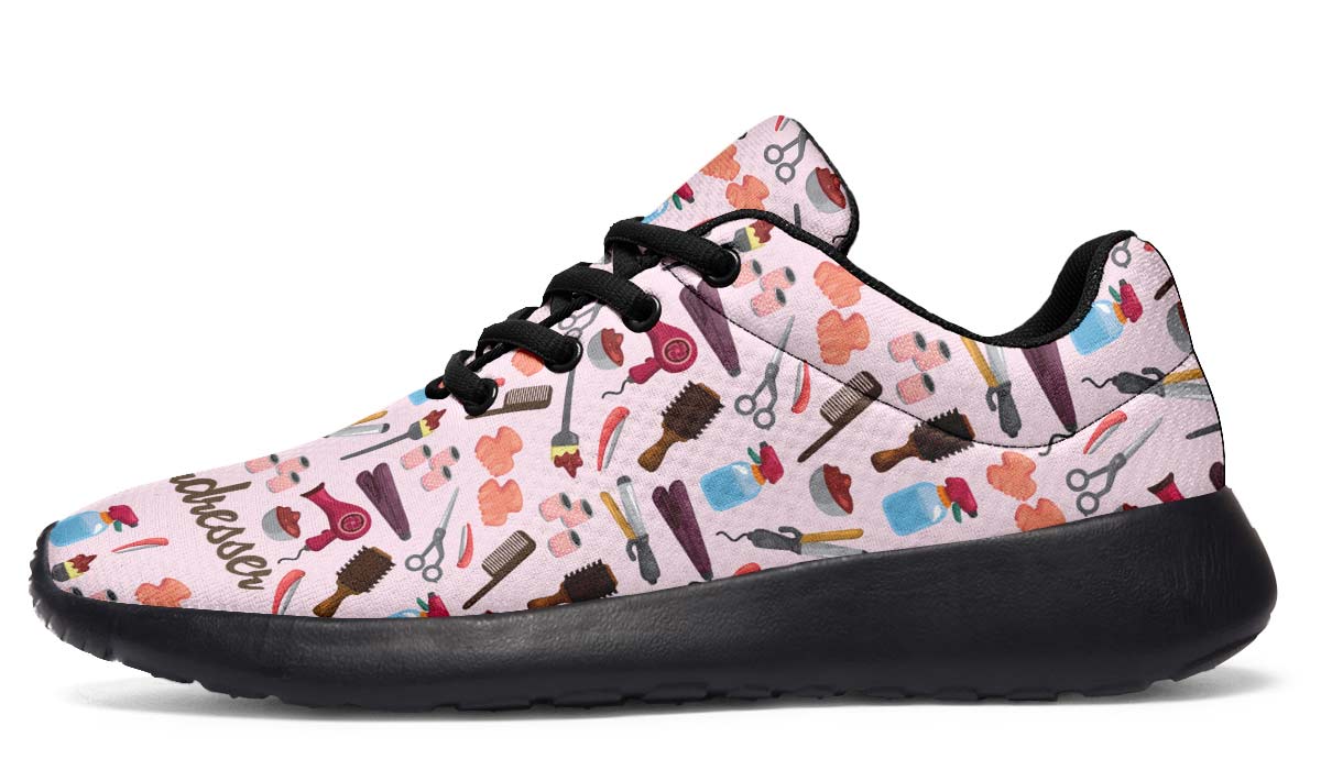 Hairdresser Pattern Sneakers