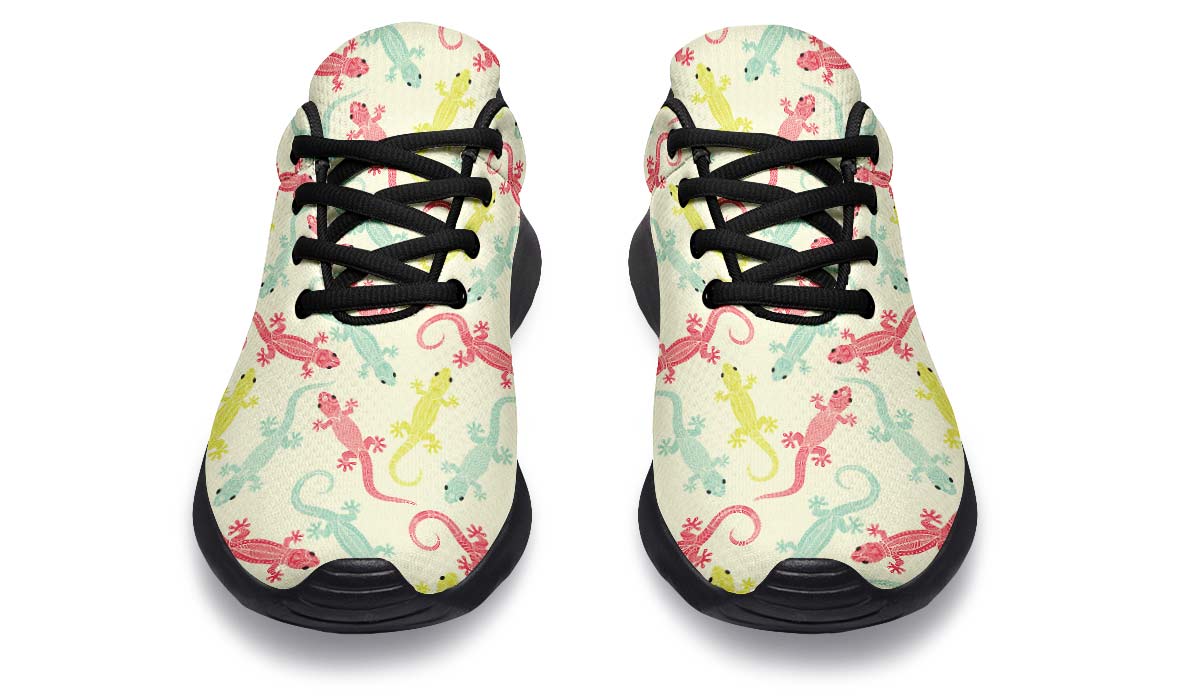 Lizard Pattern Sneakers