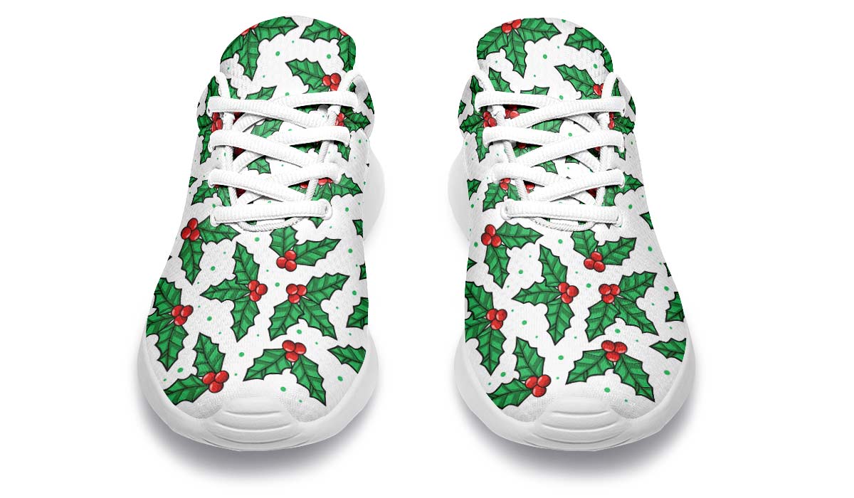Mistletoe Pattern Sneakers