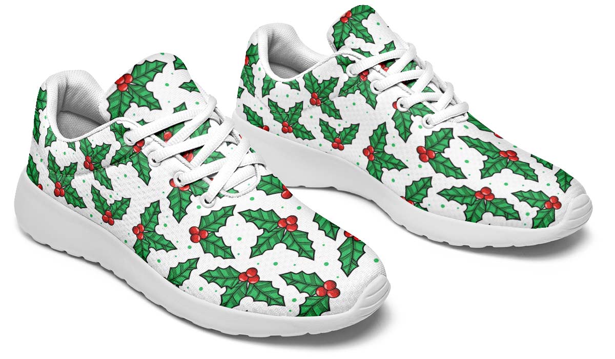Mistletoe Pattern Sneakers