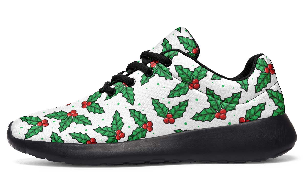 Mistletoe Pattern Sneakers