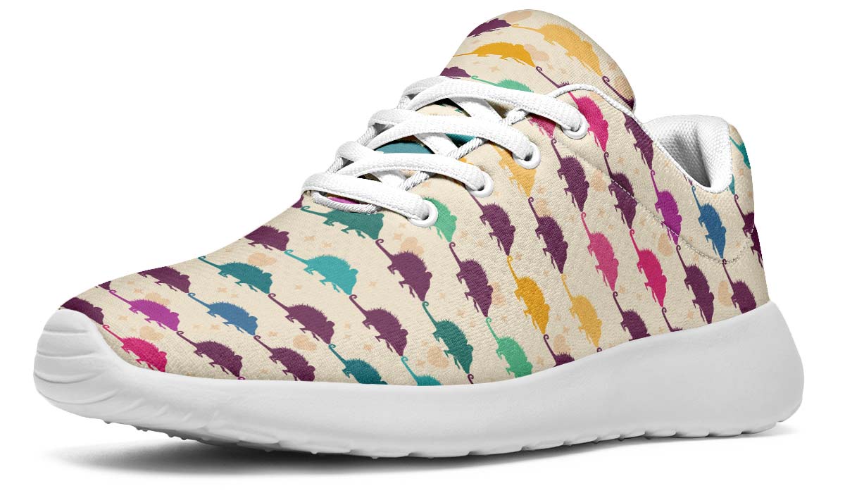 Opossum Pattern Sneakers
