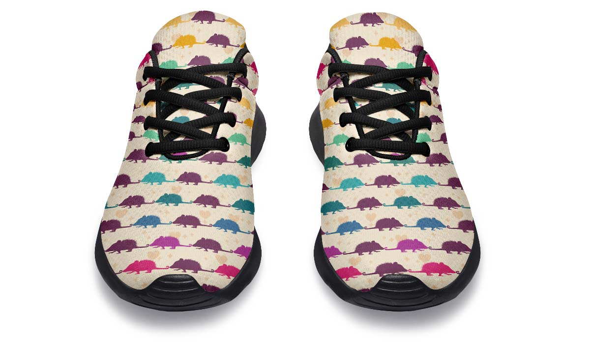 Opossum Pattern Sneakers