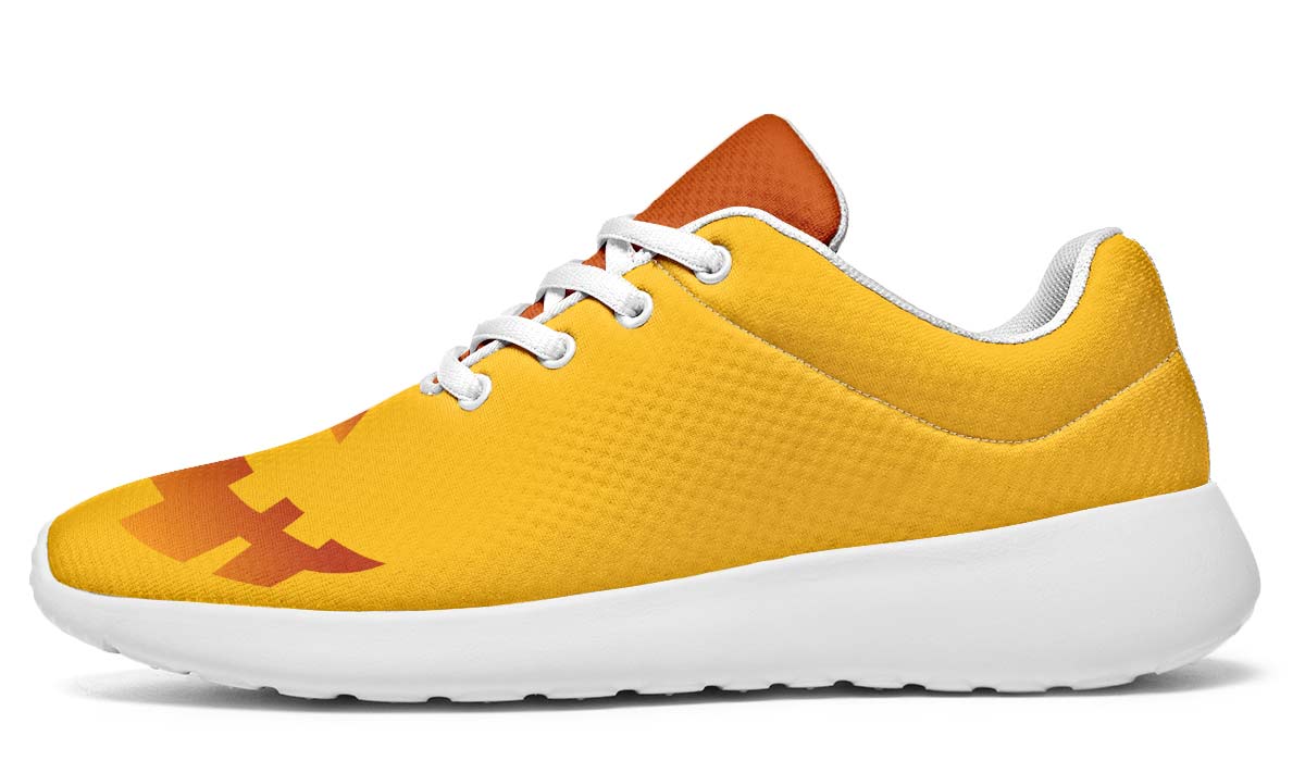Pumpkin Face Sneakers