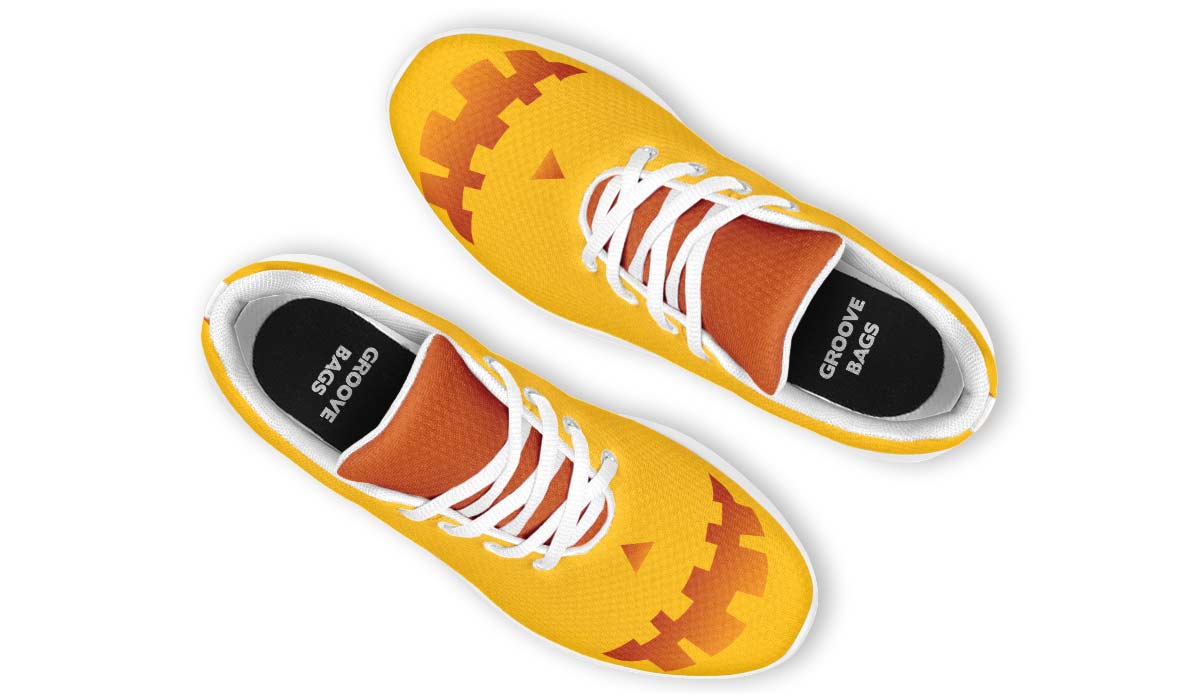 Pumpkin Face Sneakers