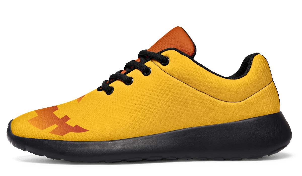 Pumpkin Face Sneakers